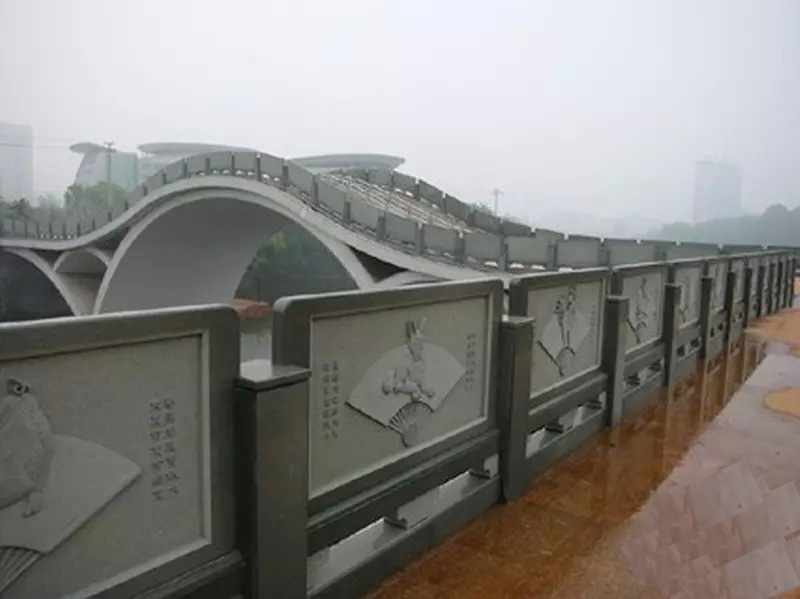 景區(qū)大理石石欄桿雕刻